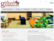 Tablet Screenshot of gifteddevelopment.com